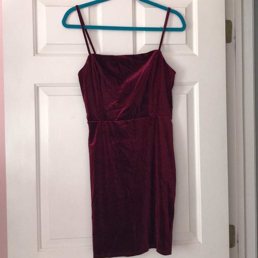 Velvet Dress Urban Outfitters - Picture 2 of 4